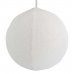 Χριστουγεννιάτικη Υφασμάτινη Μπάλα Οροφής, Λευκή (40cm)